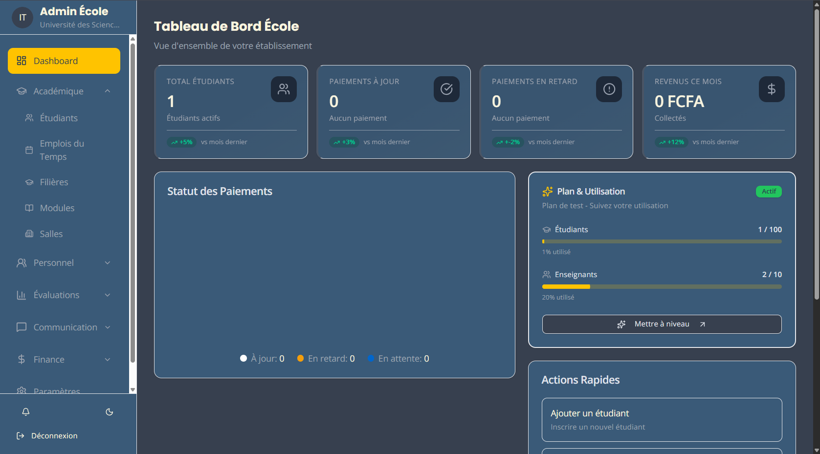 Educwaly Dashboard